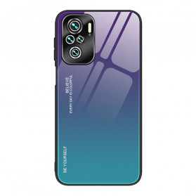 Xiaomi Redmi Note 10 / Nota 10s Capa de vidro temperado Be Yourself