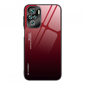 Xiaomi Redmi Note 10 / Nota 10s Capa de vidro temperado Be Yourself