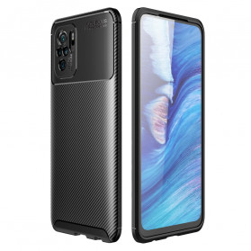 Xiaomi Redmi Note 10 / Nota 10s Soft Shell Fibra de Carbono Textura