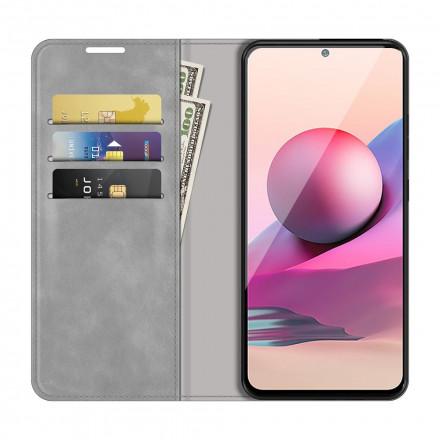 Capa Flip Xiaomi Redmi Note 10 / Nota 10s Skin-Touch