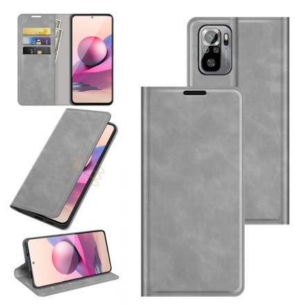 Capa Flip Xiaomi Redmi Note 10 / Nota 10s Skin-Touch