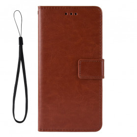 Xiaomi Redmi Note 10 / Nota 10s Capa de Couro Brilhante Falso