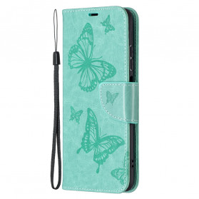 Xiaomi Redmi Note 10 / Nota 10s Capa de CordÃ£o Impressa Butterfly