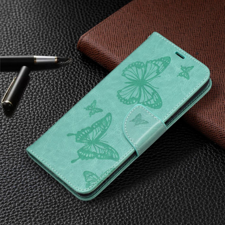 Xiaomi Redmi Note 10 / Nota 10s Capa de CordÃ£o Impressa Butterfly
