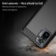 Xiaomi Redmi Note 10 / Nota 10s Mofi Capa de Fibra de Carbono Escovado