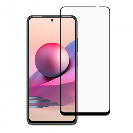 Xiaomi Redmi Note 10 / Nota 10s PelÃ­cula pelÃ­cula pelÃ­cula protectoraaa de Ecrã de Vidro Temperado Contorno Preto