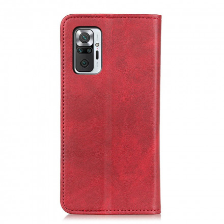 Capa Flip Xiaomi Redmi Note 10 Pro Split Leather