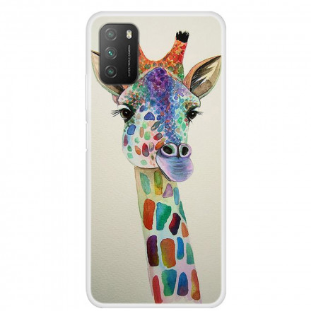 Poco M3 Girafa Colorful Case