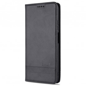 Capa Flip Cover Poco M3 Estilo Couro AZNS