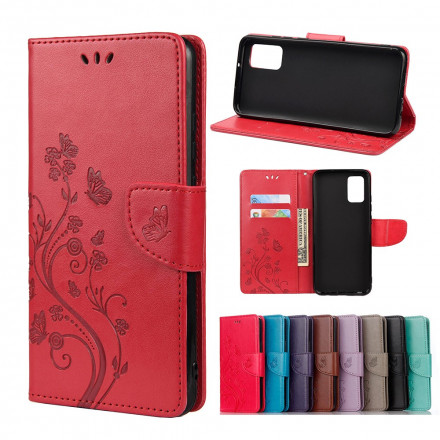 Xiaomi Redmi Note 10 Pro Case Butterflies e Flores