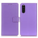 Capa de Couro Sony Xperia 10 III Simples