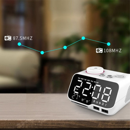 Relógio Despertador Inteligente Bluetooth