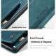 Tampa Flip Cover Xiaomi Mi 11 Efeito Couro CASEME