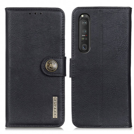 Capa de Couro Mock Sony Xperia 1 III KHAZNEH