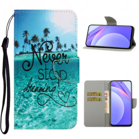 Xiaomi Mi 10T Lite 5G / Redmi Note 9 Pro 5G Capa Nunca Pare de Sonhar Marinho