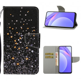 Xiaomi Mi 10T Lite 5G / Redmi Note 9 Pro 5G Star e Glitter Case com alça