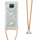 Xiaomi Mi 10T Lite 5G / Redmi Note 9 Pro 5G Glitter Case com Lanyard