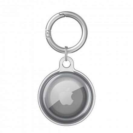 Chaveiro de Silicone AirTag Clear
