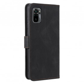 Capa Xiaomi Redmi Note 10 0 5G Rebites em pele de dois tons