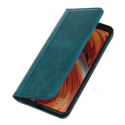Tampa Flip Cover Xiaomi Redmi Note 10 5G Versão em pele Split