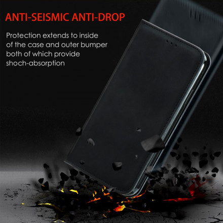 Capa Flip Cover Samsung Galaxy A51 5G Leatherette Vintage Capa Flip Cover Samsung Galaxy A51 5G Leatherette Vintage