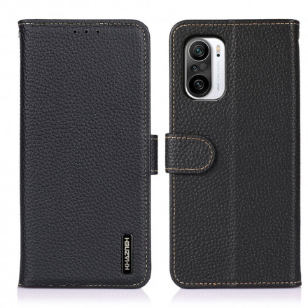 Case Poco F3 / Xiaomi Mi 11i 5G Leather Litchi KHAZNEH