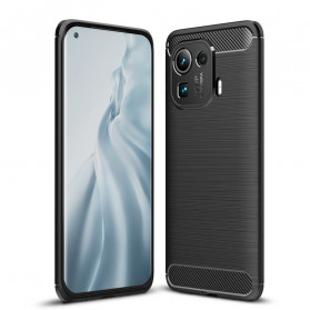 Xiaomi Mi 11 Pro Capa de fibra de carbono escovada