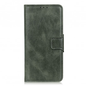 Realme 8 / 8 Pro Leather Case Efeito Fecho Reversível