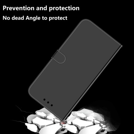 OnePlus 8T Espelho de cobertura em pele