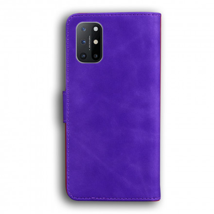 OnePlus 8T Capa Monocromática de Efeito Couro