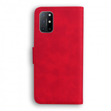 OnePlus 8T Capa Monocromática de Efeito Couro