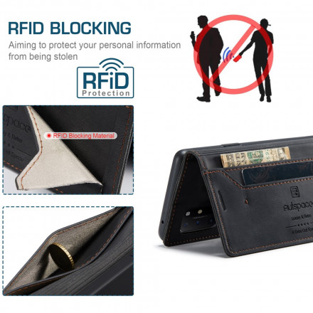 OnePlus 8T AUTSPACE Série RFID Tampa Flip