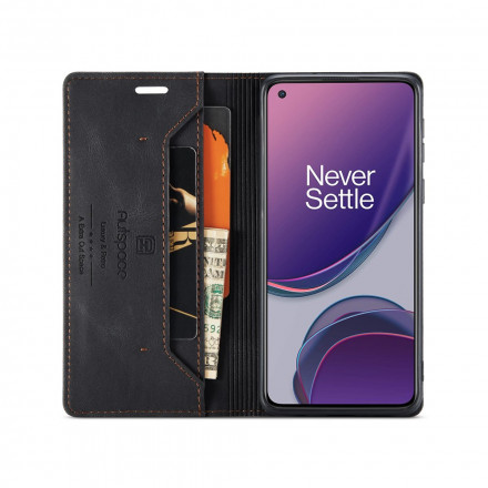 OnePlus 8T AUTSPACE Série RFID Tampa Flip