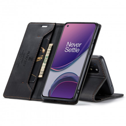 OnePlus 8T AUTSPACE Série RFID Tampa Flip