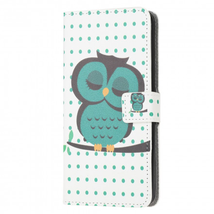 Coruja adormecida Samsung Galaxy XCover 5 Case Sleeping Owl