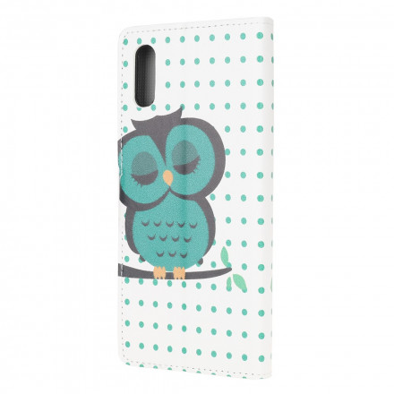 Coruja adormecida Samsung Galaxy XCover 5 Case Sleeping Owl