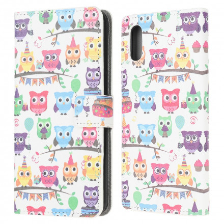 Samsung Galaxy XCover 5 Capa Múltipla Coruja