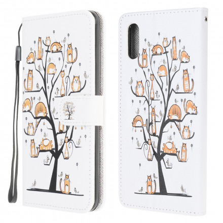 Samsung Galaxy XCover 5 Funky Cats Strap Case