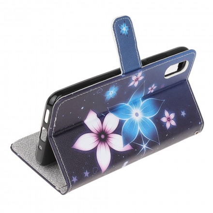 Capa Samsung Galaxy XCover 5 Lanyard Flower