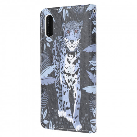 Samsung Galaxy XCover 5 Leopard Strap Case