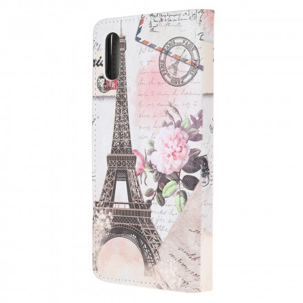Capa Samsung Galaxy XCover 5 Retro Torre Eiffel