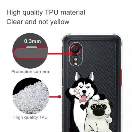 Samsung Galaxy XCover 5 Case Funny Dogs