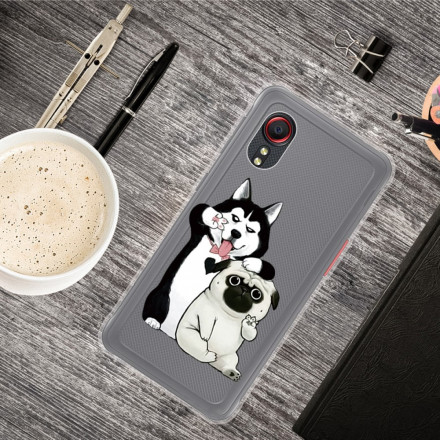 Samsung Galaxy XCover 5 Case Funny Dogs