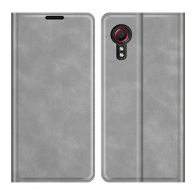 Capa Samsung Galaxy XCover 5 Efeito Couro Mole
