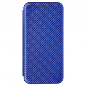 Tampa Flip Cover Samsung Galaxy XCover 5 Fibra de Carbono