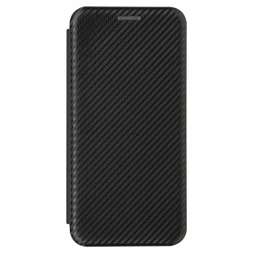 Tampa Flip Cover Samsung Galaxy XCover 5 Fibra de Carbono