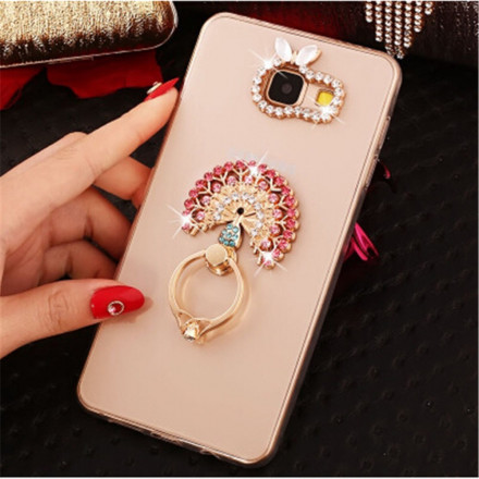 Telemóvel com anel de diamante roxo Smart Phone