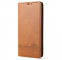 Capa Flip Cover Vivo X60 Pro Style Leather AZNS