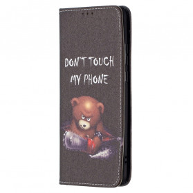 Capa Flip Huawei P50 Pro Urso Perigoso