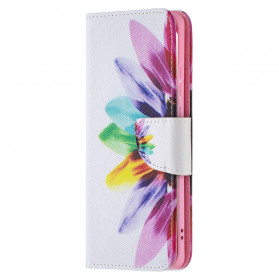 Capa Huawei P50 Pro Flor de Aquarela
